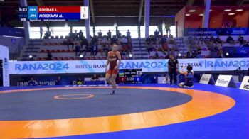 65 kg 1/8 Final - Iryna Bondar, Ukraine vs Miwa Morikawa, Japan