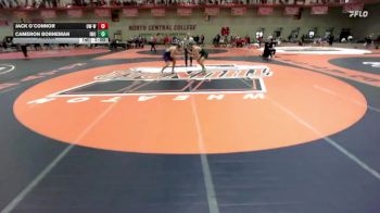 157 lbs Prelim - Cameron Borneman, Illinois Wesleyan vs Jack O`Connor, Wisconsin-Whitewater
