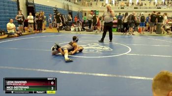 68 lbs Round 1 (6 Team) - Leon Diamond, Cocoa Beach WC vs Nico DeStefano, Finger Lakes Elite