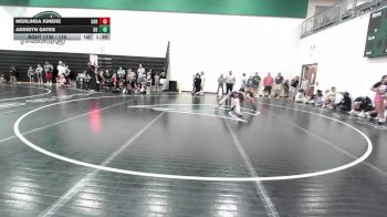 110 lbs Cons. Round 2 - Addisyn Gates, GI Grapplers vs Merlinda Kinere, Har-Ber