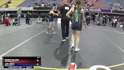 117 lbs Placement Matches (16 Team) - Salyna Shotwell, Life University vs Cailin Campbell, Grand View