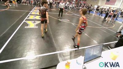 64 lbs Consi Of 8 #2 - Cooper Mehigan, Rhodes Supreme Avengers vs Cruz Freeman, Bristow Youth Wrestling