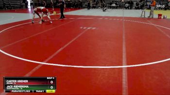 115 lbs Placement (4 Team) - Carter Kremer, Rocori vs Jace Riemersma, Worthington