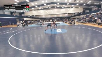 165 lbs Cons. Semi - Joel Swanson, Messiah vs Tyler Fromm, Unattached