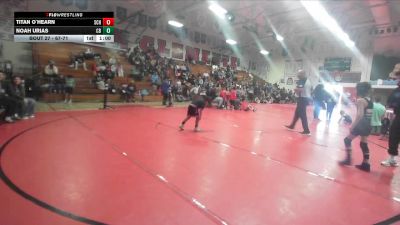 67-71 lbs Round 2 - Noah Urias, Church Boyz vs Titan O`Hearn, So Cal Hammers