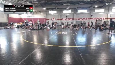 129 lbs Round 5 (12 Team) - Cole Lograno, Prime Gold vs Brian Corbin, Mat Assassins Red