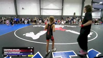 63 lbs Cons. Round 2 - Savannah Walker, Orting Jr. Cardinals Wrestling vs Drew Blankenship, CNWC Concede Nothing Wrestling Club