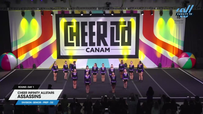 Future Cheer Infinity Cheer Infinity Allstars - Assassins [2024 L1.1 Senior - PREP - D2 Day 1 ...
