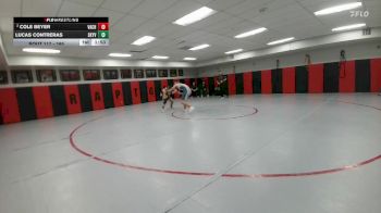 165 lbs Champ. Round 1 - Lucas Contreras, Skyview vs Cole Beyer, Valor Christian