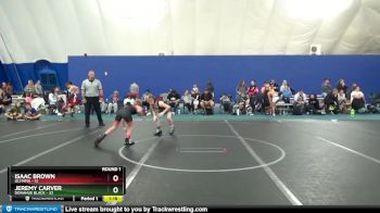 88 lbs Round 1 (8 Team) - Jeremy Carver, Donahue Black vs Isaac Brown, Olympia