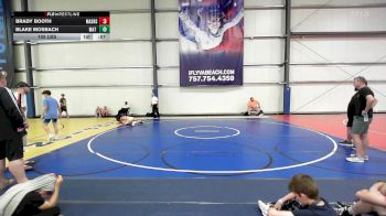 105 lbs Rr Rnd 1 - Brady Booth, Mat Assassins White vs Blake Mosbach, Mat Warriors PWC MS