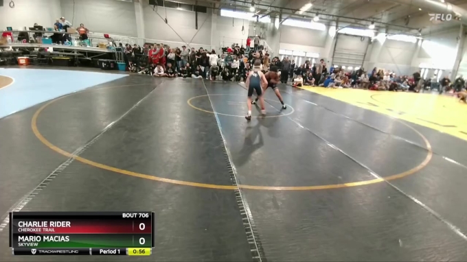 Charlie Rider Intact 113 lbs Cons. Round 2 - Mario Macias, Skyview vs Charlie Rider ...