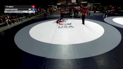 115 lbs Quarters - Ty Kelly vs Aiden Sanchez, Reign Wrestling Club