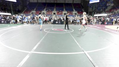 126 lbs Rnd Of 128 - Lukas Littleton Mascaro, PA vs Braiden Salter, NY