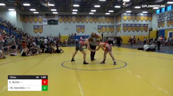 132 lbs Consi Of 8 #2 - Gage Butler, Lake Gibson vs Will Kennedy, CFWA