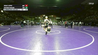 165 lbs Consi Of 16 #1 - Issac Lopez, North vs Hayden Pahler, Santa Ynez