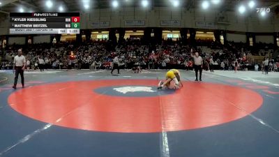 120-2A/1A Semifinal - Matthew Beitzel, Northern-G vs Kyler Kiessling, Huntingtown