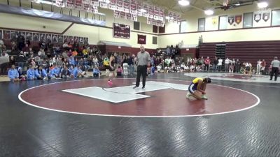 JV-18 lbs Quarterfinal - Brooklyn Jones, Cascade vs Payson Meyer, Cedar Falls