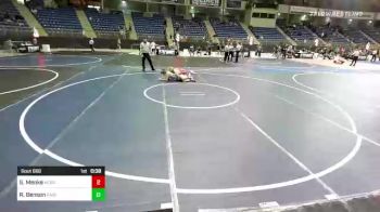 160 lbs 3rd Place - Steven Menke, Nebraska Team Quest vs Riley Benson, Raider Wrestling