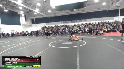 175 lbs Cons. Round 2 - Wyatt Valle, Threshold vs Jesse Herrera, Work Horse Wrestling Club