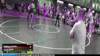 120 lbs Round 9 (10 Team) - Isabella Moore, Strong House vs Kylie Wood, Alpha Elite