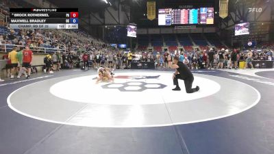 120 lbs Champ. Rd Of 32 - Brock Rothermel, PA vs Maxwell Bradley, OK