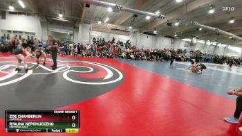 125 lbs Champ. Round 1 - Ryauna Nepomucceno, Cheyenne East vs Zoe Chamberlin, Chatfield