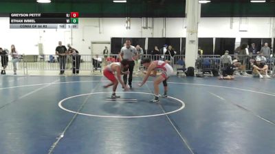 132 lbs Consi Of 64 #2 - Greyson Pettit, NJ vs Ethan Immel, WI