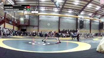 190 lbs Champ. Round 1 - Emmerson Claeys, Pomona vs Colton Bell, Lake Highland Prep