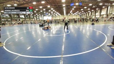 115 lbs Round 3 (12pm Friday) - Alyis Brown, Rebellion vs Dominic Jacobucci, Westshore D.S.