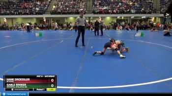 80 lbs Champ. Round 1 - Hank Droessler, RT Elite vs Gable Riniker, Immortal Athletics WC