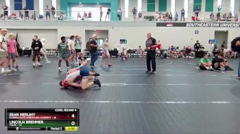 120 lbs Cons. Round 4 - Lincoln Brehmer, Yulee vs Sean Herlihy, Florida Elite Wrestling Academy