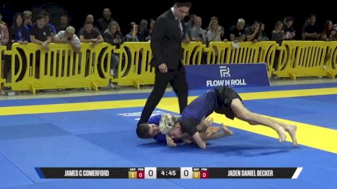 Jaden Daniel Becker vs James C Comerford 2025 Pan IBJJF Jiu-Jitsu No-Gi Championship
