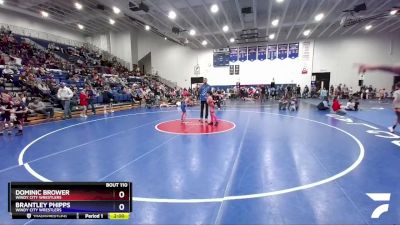 67 lbs Round 3 - Dominic Brower, Windy City Wrestlers vs Brantley Phipps, Windy City Wrestlers