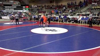 6A 285 lbs Semifinal - Julien Jones, CONWAY HIGH SCHOOL vs Nicholas Barry, Rogers Heritage High School