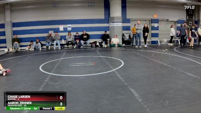 96 lbs Finals (2 Team) - Chase Larsen, Buxton vs Aaron Zehner, Headhunters