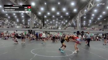 126 lbs Round 5 (8 Team) - Jaedon Reilly, EsteBuilt Patriots vs Cassen Correggio, Capital City WC