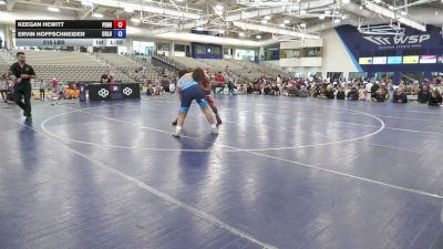 215 lbs Keegan Hewitt, Pennsylvania vs Ervin Hoffschneider, Colorado