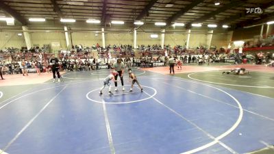 54 lbs Consi Of 8 #1 - Adam Yazzie, Rez WC vs Jacoby Hankins, Stout Wr Ac