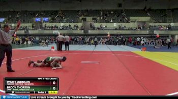 130 lbs Semifinal - Brody Thorson, Lake Crystal Wrestling Club vs Wyatt Johnson, Pursuit Wresting Minnesota
