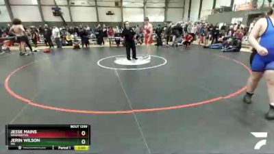 285 lbs Champ. Round 1 - Jesse Mains, Washington vs Jerin Wilson, WA