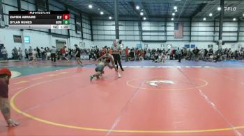113 lbs 1 - Dylan Nunes, NC PRIDE vs Zavien Abrams, REAL LIFE WRESTLING CLUB
