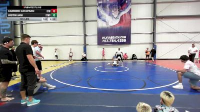 105 lbs Rr Rnd 3 - Carmine Catapano, CTWHALE vs Justin Jani, Shore Thing Surf