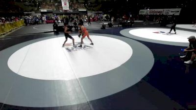 132 lbs Champ. Round 2 - Beckett Clear, Temecula Valley High School Wrestling vs Irving Juarez, Club Lucha Wrestling