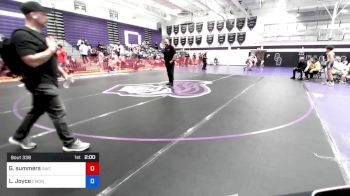 126 lbs Consolation - Gage Summers, Seagull Wrestling Club vs Lazarus Joyce, Camden Catholic