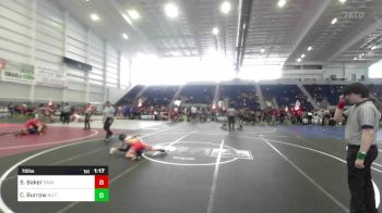 70 lbs Final - Scarlett Baker, Savage House WC vs Cam Burrow, No Team