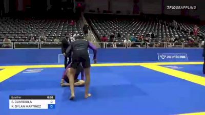 ELIAZAR GUARDIOLA vs KELLY DYLAN MARTINEZ 2021 World IBJJF Jiu-Jitsu No-Gi Championship