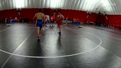 285 lbs Round 2 (8 Team) - Evan Vliek, Wheaton Warrenville South vs Austin Hunter, Mauston