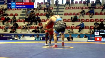 74 kg 1/8 Final - Naveen Naveen, UWW vs Dzhabrail Gadzhiev, Azerbaijan