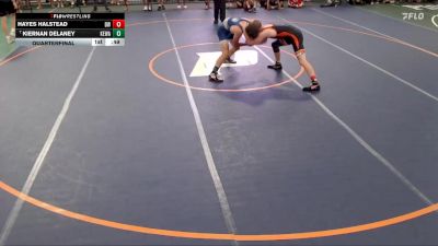 138-148 lbs Quarterfinal - Kiernan Delaney, The Wrestling Academy vs Hayes Halstead, DeKalb WC